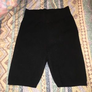 Aritzia knit shorts